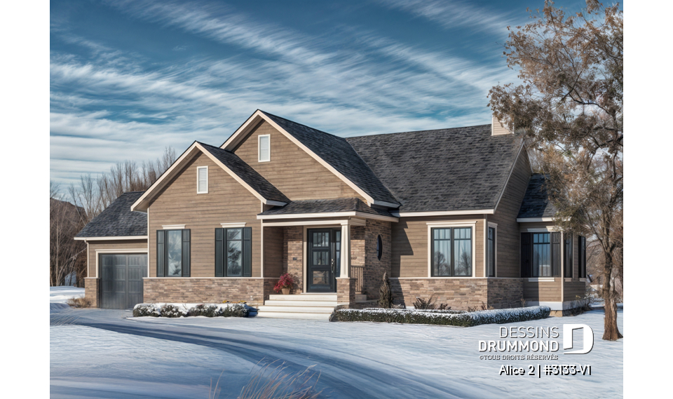 Vue avant - MODÈLE DE BASE - Alice 2