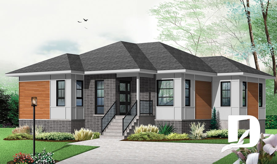 Vue avant - MODÈLE DE BASE -  - Mainville 2