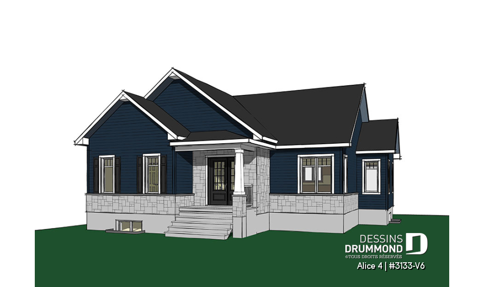 Vue avant - MODÈLE DE BASE - Alice 4