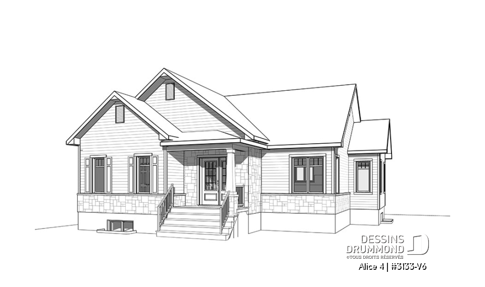 Vue avant - MODÈLE DE BASE - Alice 4