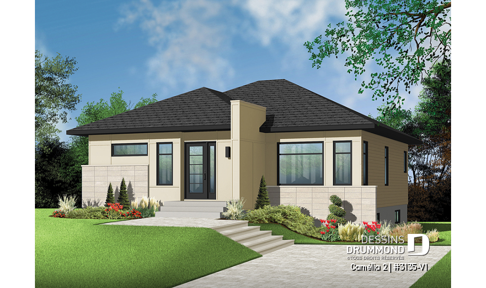 Vue avant - MODÈLE DE BASE - Camélia 2