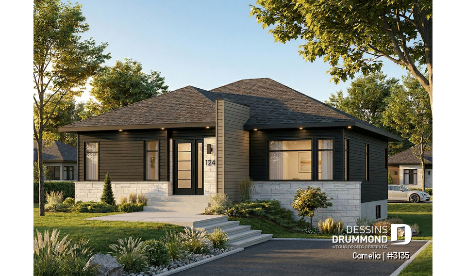 Version couleur no. 1 - Vue avant - Camelia