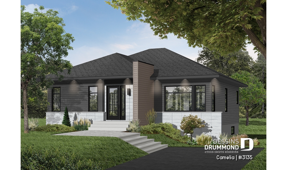 Version couleur no. 2 - Vue avant - Camelia