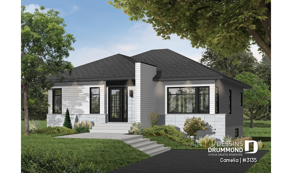 Version couleur no. 3 - Vue avant - Camelia