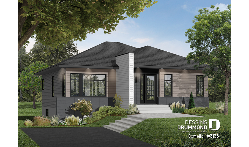 Version couleur no. 7 - Vue avant - Camelia