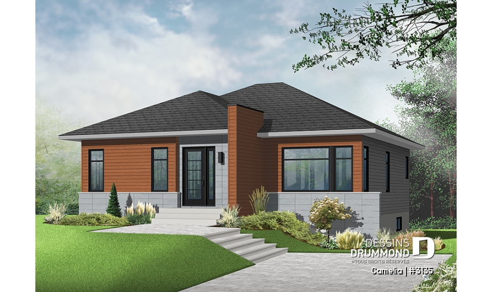 Vue avant – Modèle ORIGINAL - Camelia