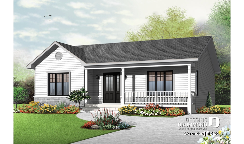 Version couleur no. 1 - Vue avant - Clarendon