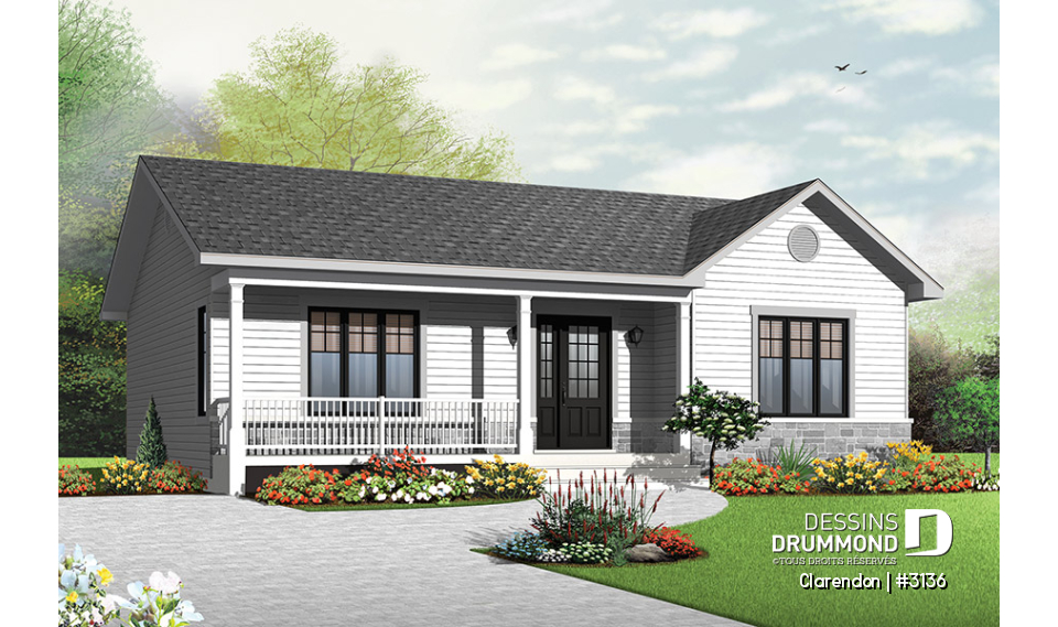 Version couleur no. 1 - Vue avant - Clarendon