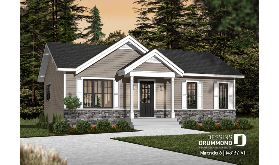 Vue avant - MODÈLE DE BASE - Miranda 6