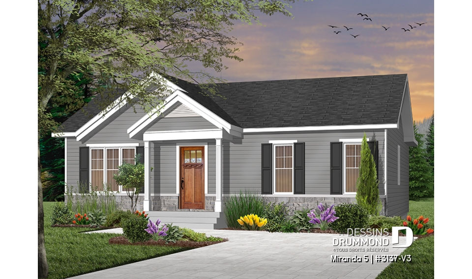 Vue avant - MODÈLE DE BASE - Miranda 5