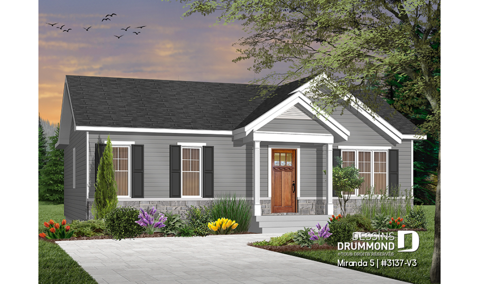 Vue avant - MODÈLE DE BASE - Miranda 5