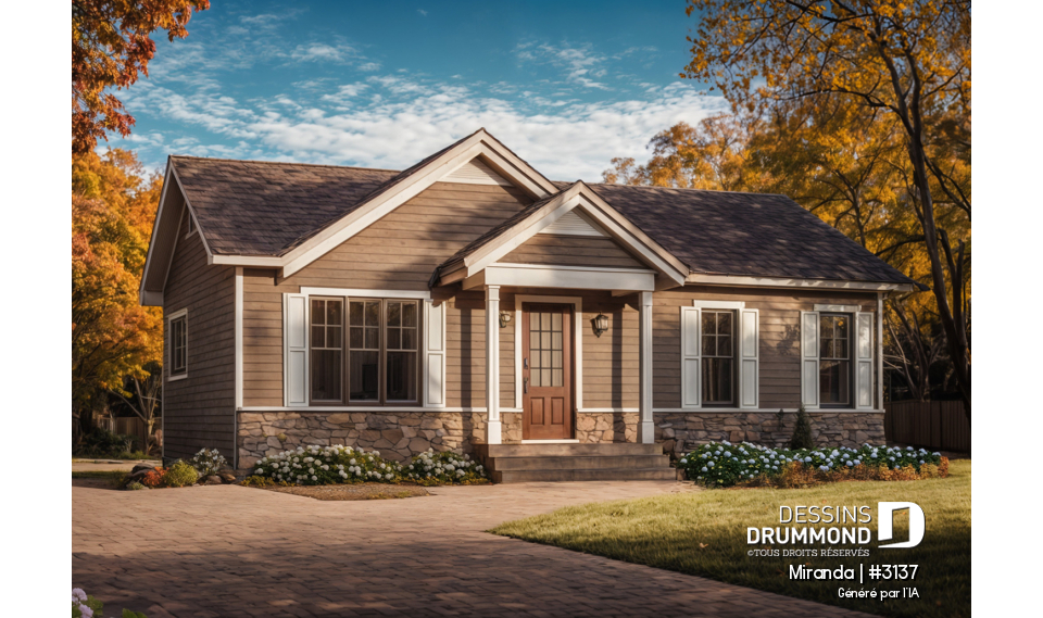 Vue avant - MODÈLE DE BASE - Miranda