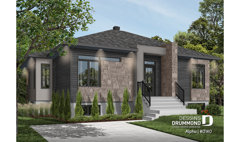 Version couleur no. 2 - Vue avant - Alpha