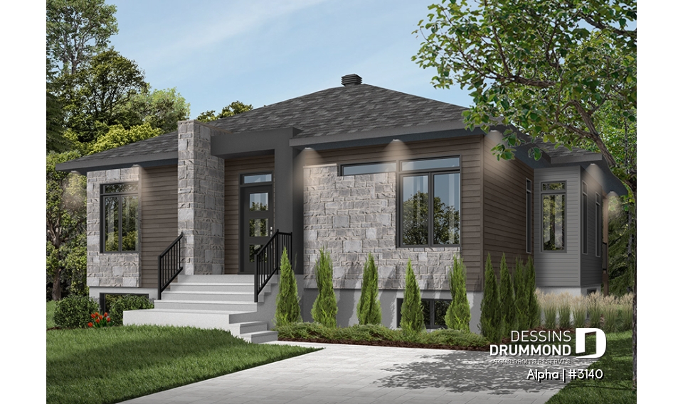 Version couleur no. 3 - Vue avant - Alpha