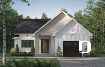 Plan de maison 3142-V1