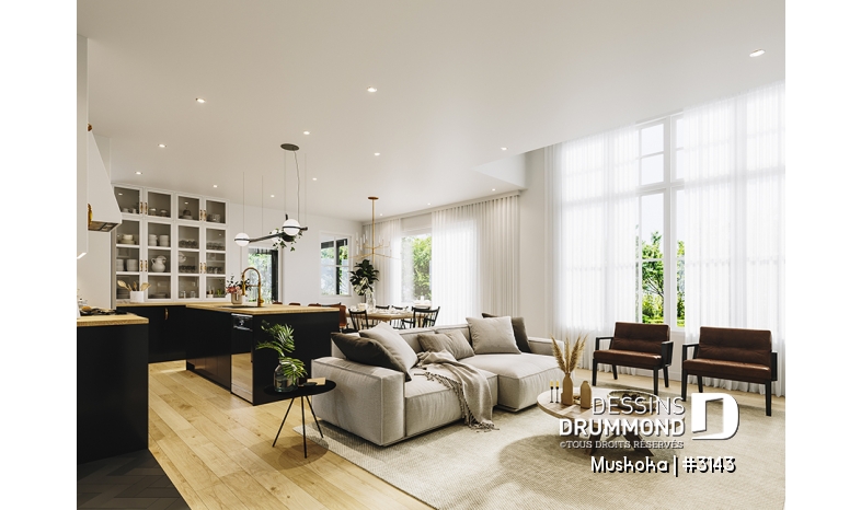 Photo Salle de séjour - Muskoka