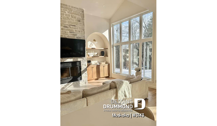 Photo Salle de séjour - Muskoka