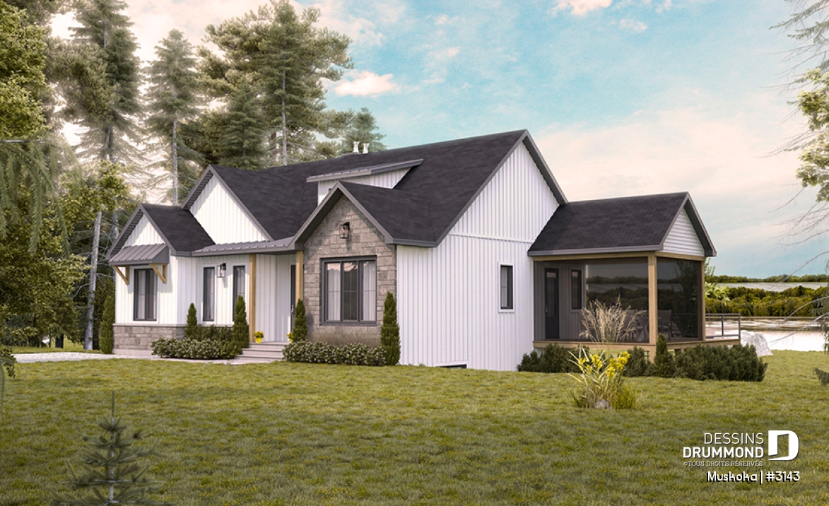 Version couleur no. 1 - Vue gauche - Muskoka