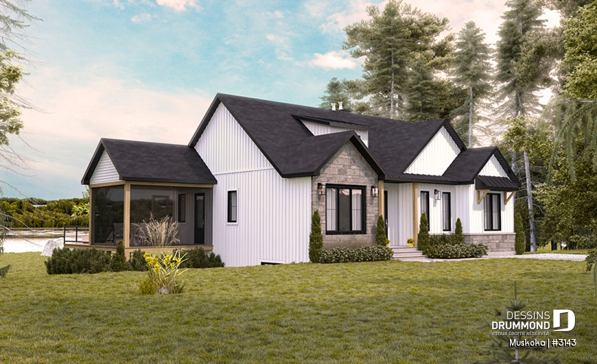 Vue gauche - Muskoka