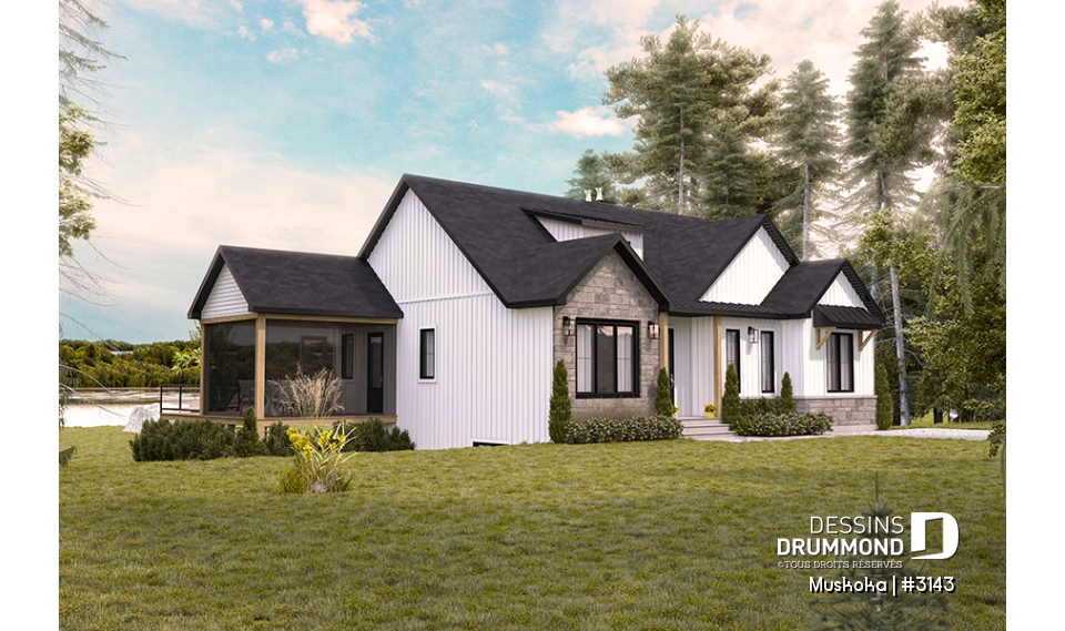 Vue gauche - Muskoka