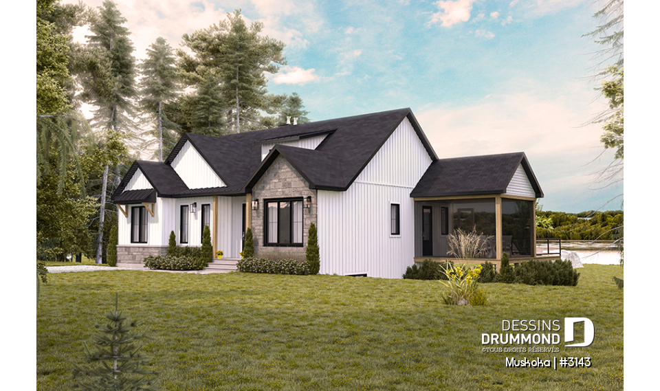 Vue gauche - Muskoka