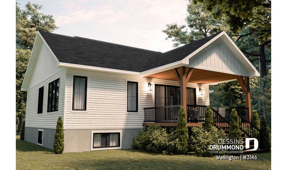 Vue arrière - MODÈLE DE BASE - Wellington