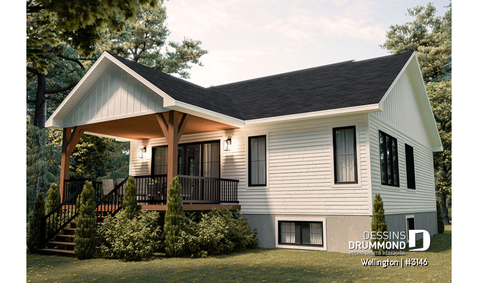 Vue arrière - MODÈLE DE BASE - Wellington