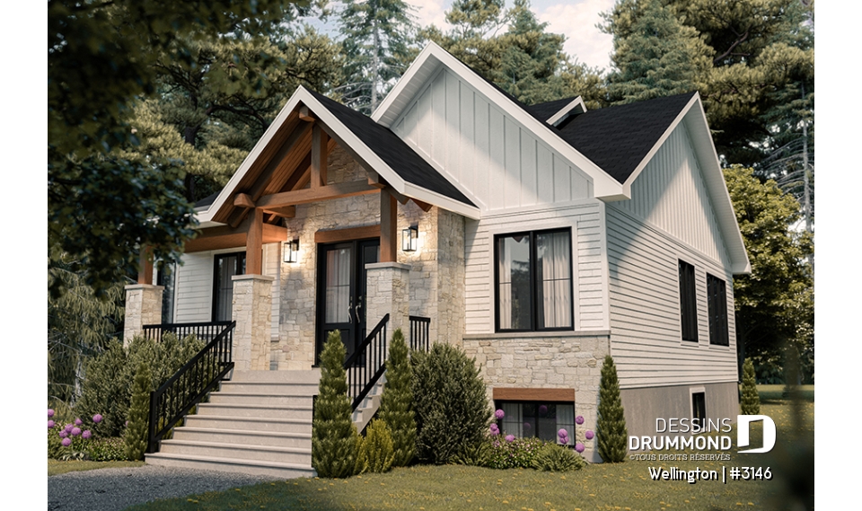 Vue droite - Wellington