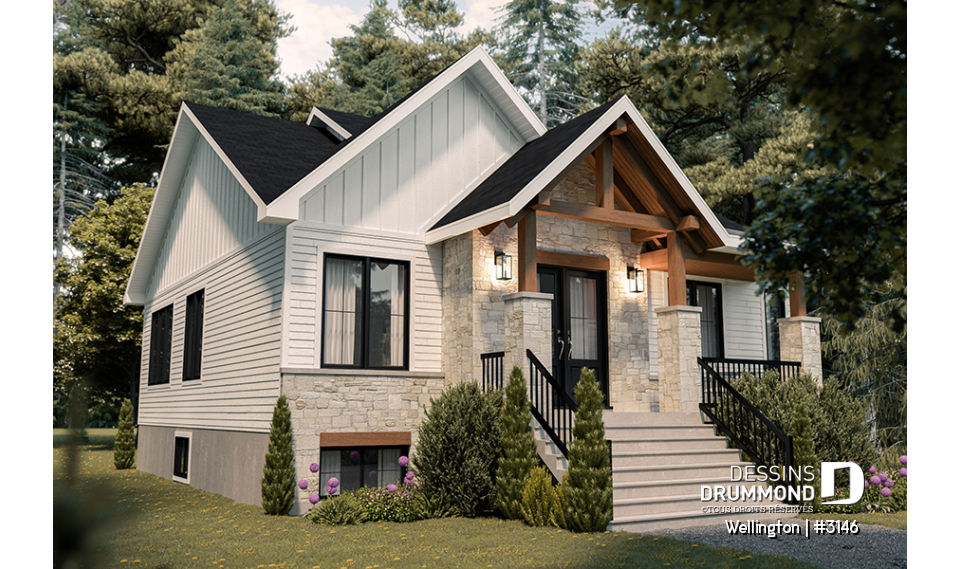 Vue droite - Wellington