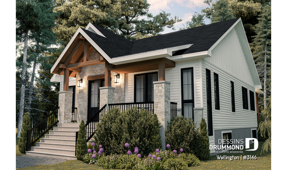 Vue gauche - Wellington