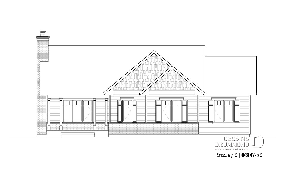Élévation avant - Bradley 3