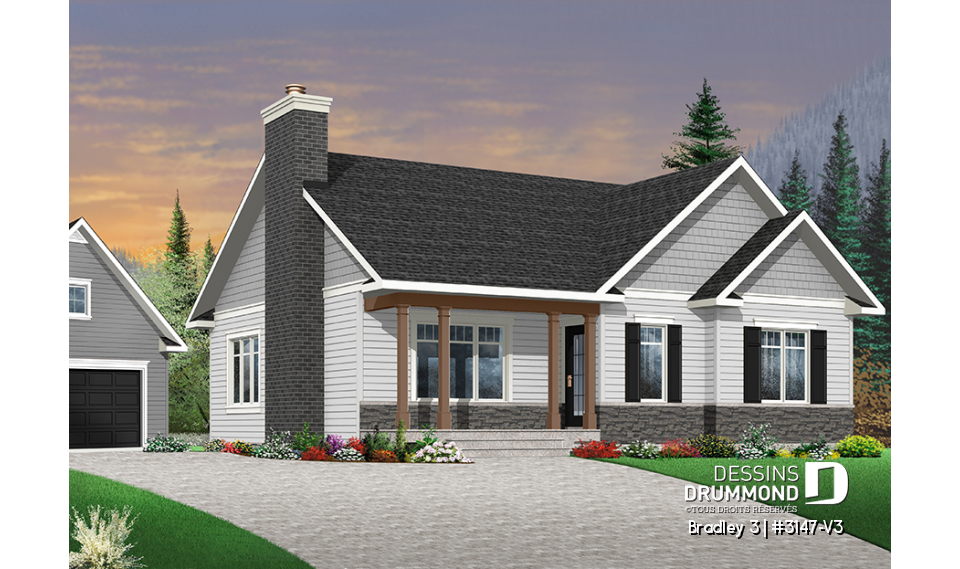 Version couleur no. 1 - Vue avant - Bradley 3