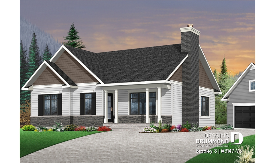 Vue avant - MODÈLE DE BASE - Bradley 3