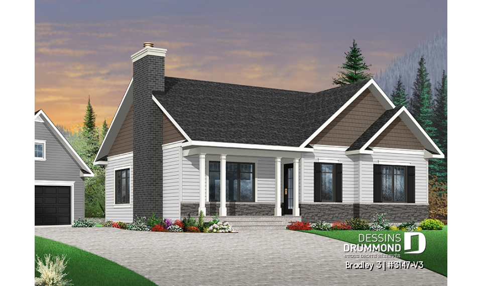 Vue avant - MODÈLE DE BASE - Bradley 3