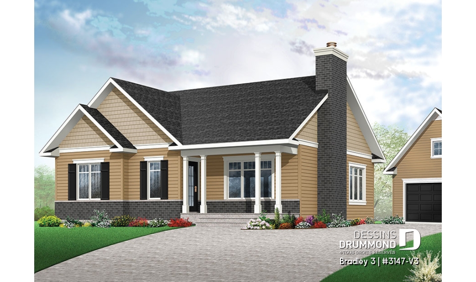 Vue avant – Modèle ORIGINAL - Bradley 3