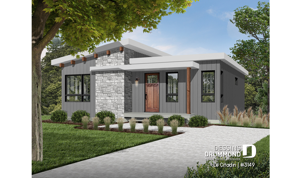 Version couleur no. 3 - Vue avant - Le Citadin