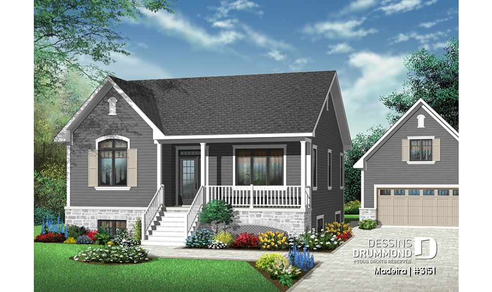 Vue avant - MODÈLE DE BASE - Madeira