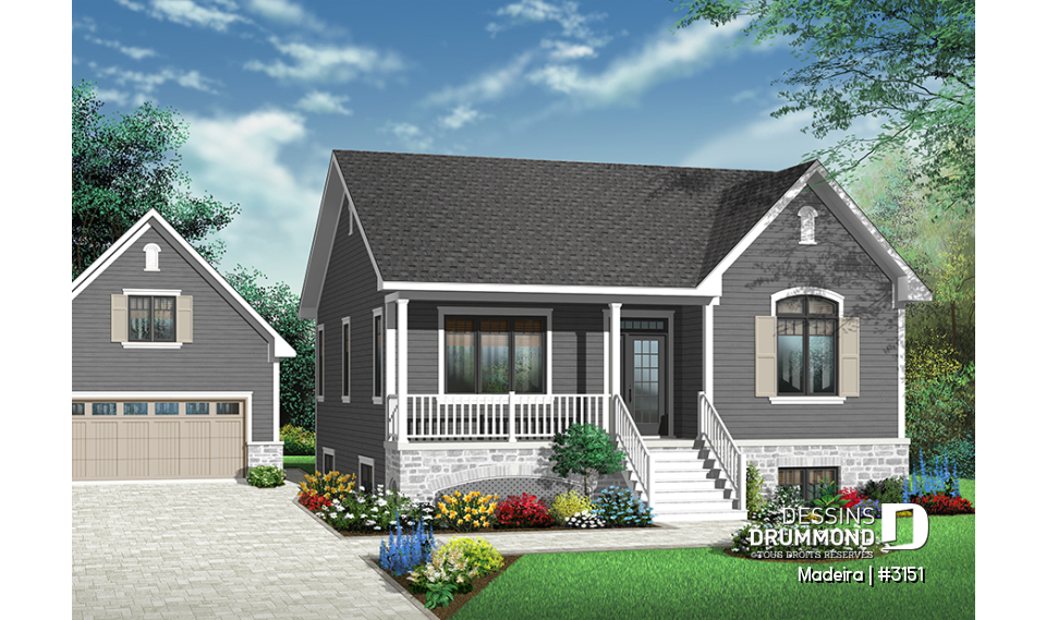 Vue avant - MODÈLE DE BASE - Madeira