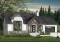 Version couleur no. 6 - Vue avant - Plan de maison plain-pied avec grand garage simple, 2 chambres, aire ouverte, vestibule, foyer et cathédrale - Barrington 2