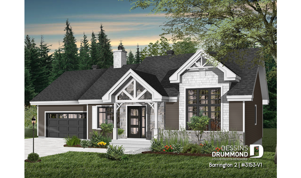 Version couleur no. 9 - Vue avant - Barrington 2
