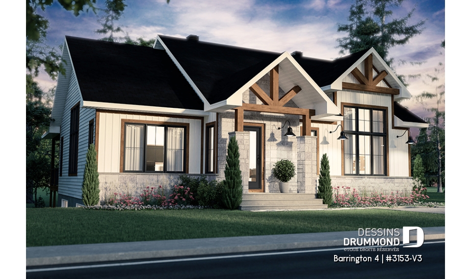 Version couleur no. 3 - Vue avant - Barrington 4