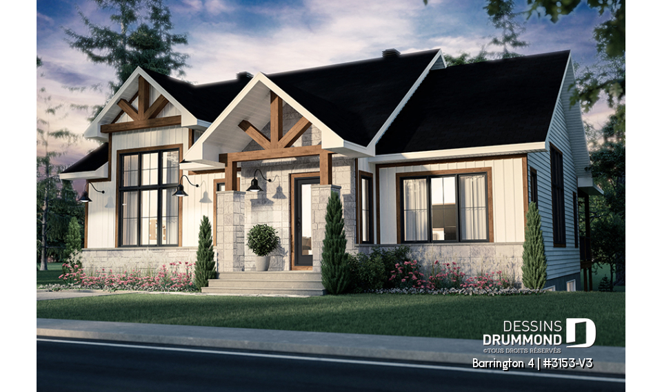 Version couleur no. 3 - Vue avant - Barrington 4