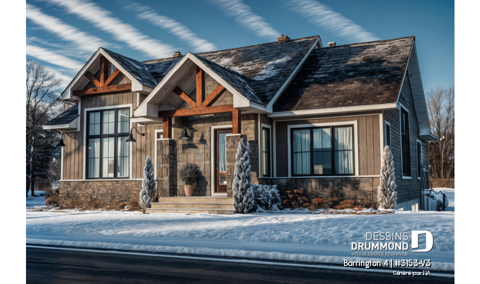 Vue avant - MODÈLE DE BASE - Barrington 4