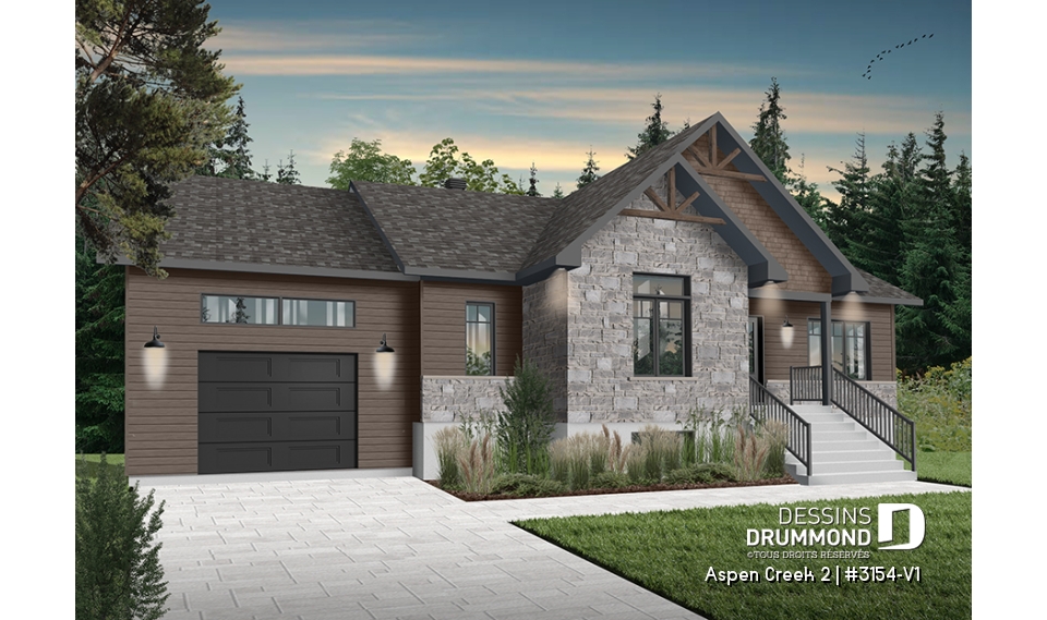 Version couleur no. 5 - Vue avant - Aspen Creek 2