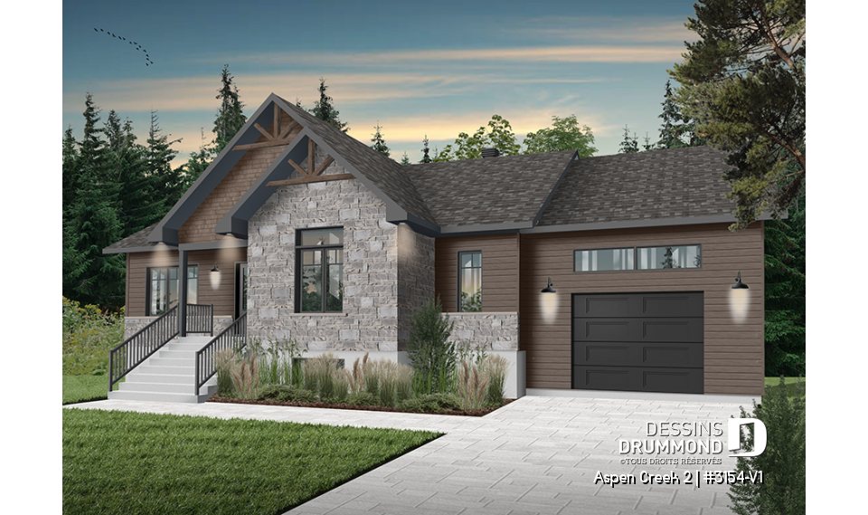 Version couleur no. 5 - Vue avant - Aspen Creek 2