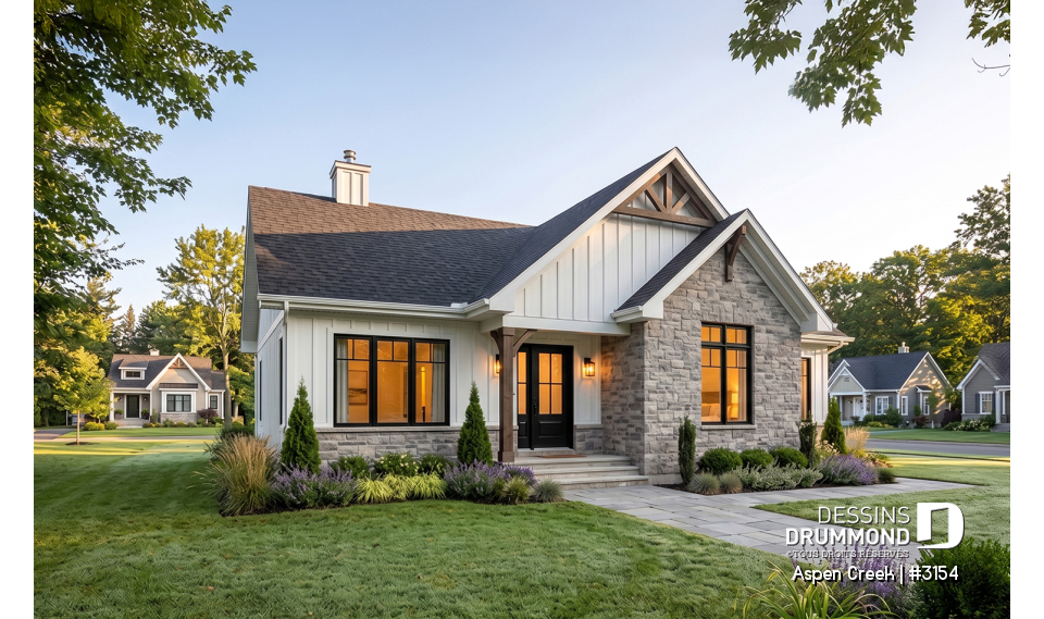 Version couleur no. 1 - Vue avant - Aspen Creek