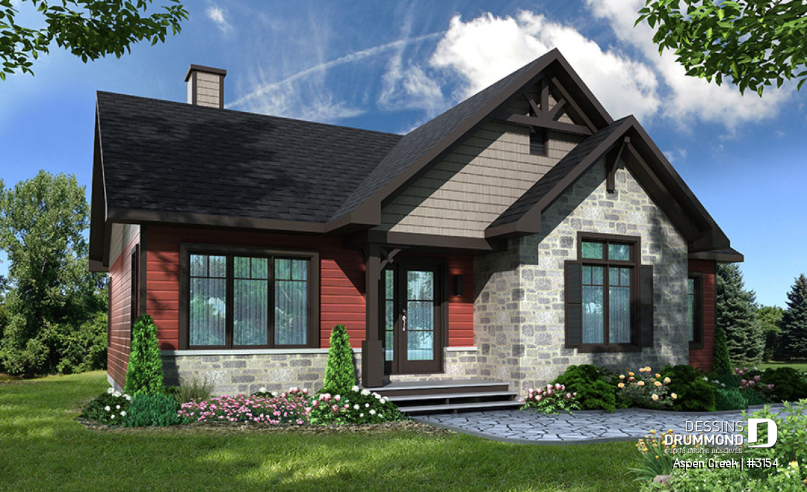 Version couleur no. 2 - Vue avant - Aspen Creek