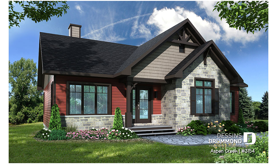 Version couleur no. 2 - Vue avant - Aspen Creek