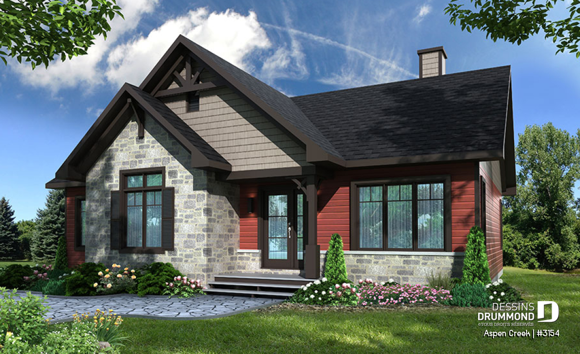 Version couleur no. 2 - Vue avant - Aspen Creek