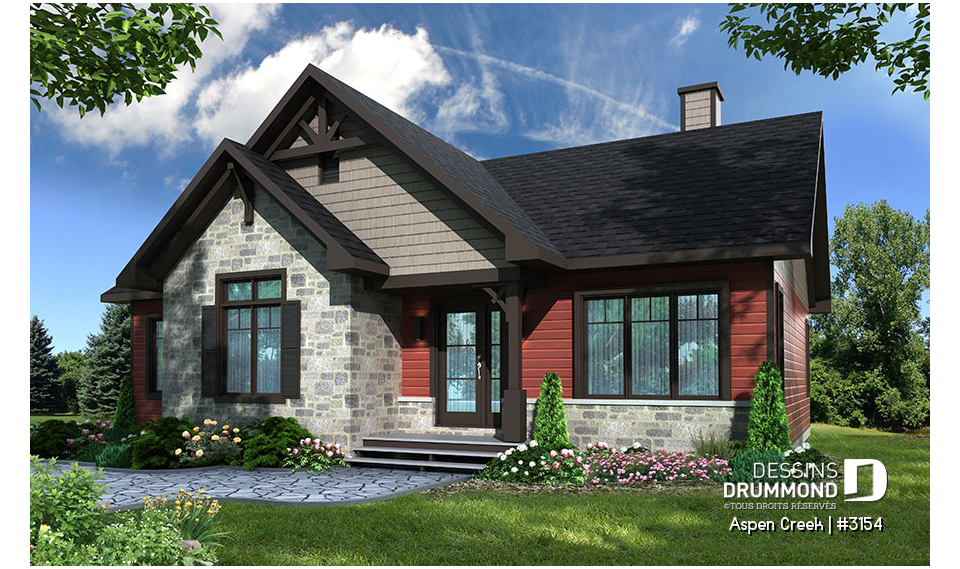 Version couleur no. 2 - Vue avant - Aspen Creek